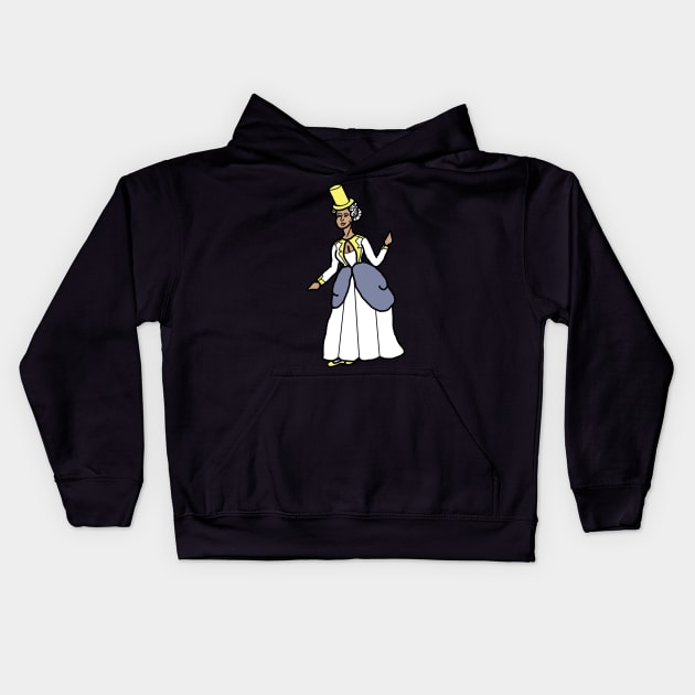 The White Queen Kids Hoodie by LochNestFarm